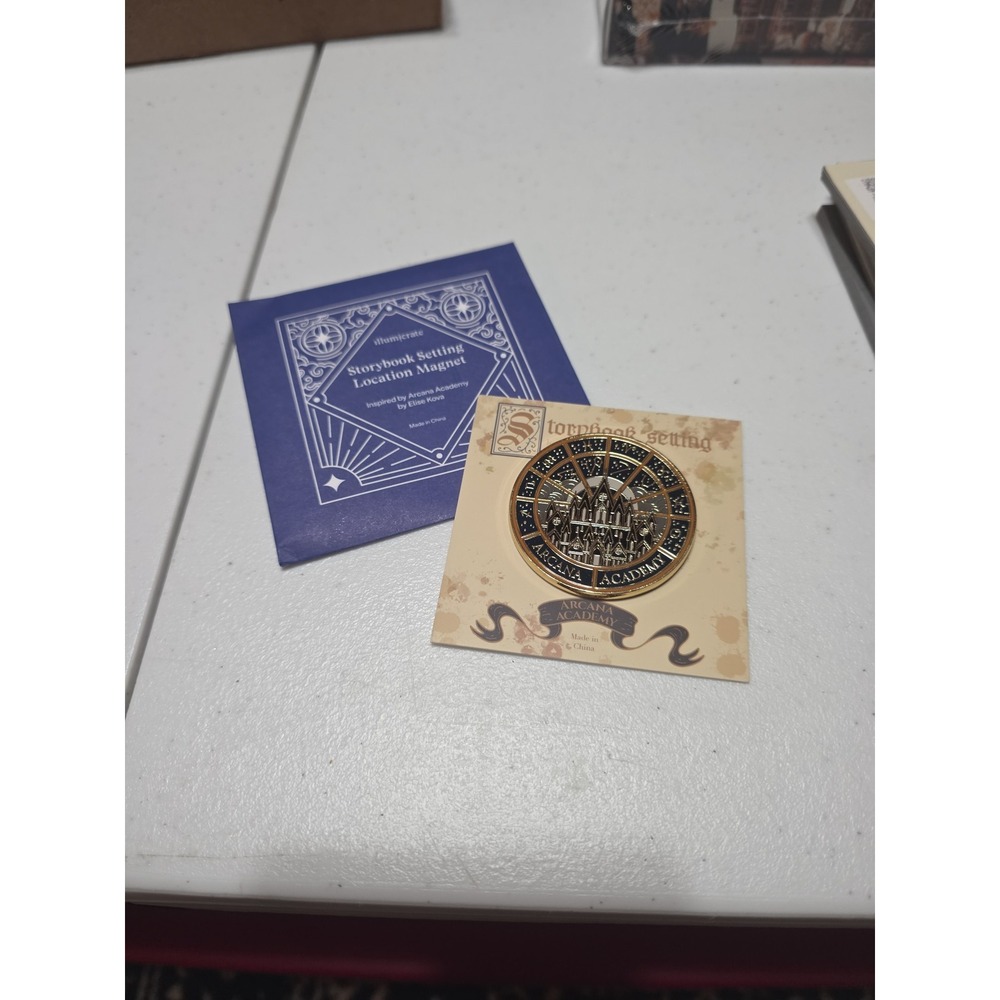Illumicrate Arcana Academy Storybook Setting Magnet